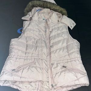 Soft pink vest